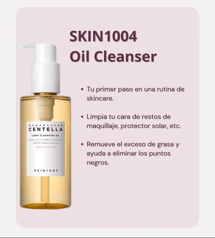 SKIN 1004 - ACEITE LIMPIADOR MADAGASCAR CENTELLA LIGHT CLEANSING OIL