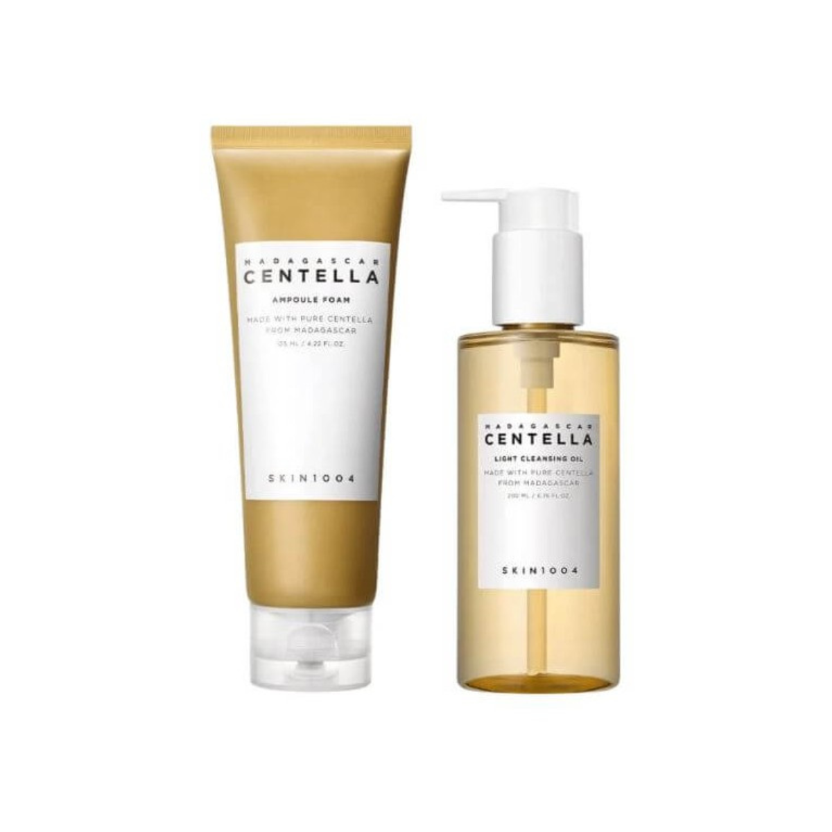 SET DE ACEITE Y ESPUMA LIMPIADORA CENTELLA SKIN1004