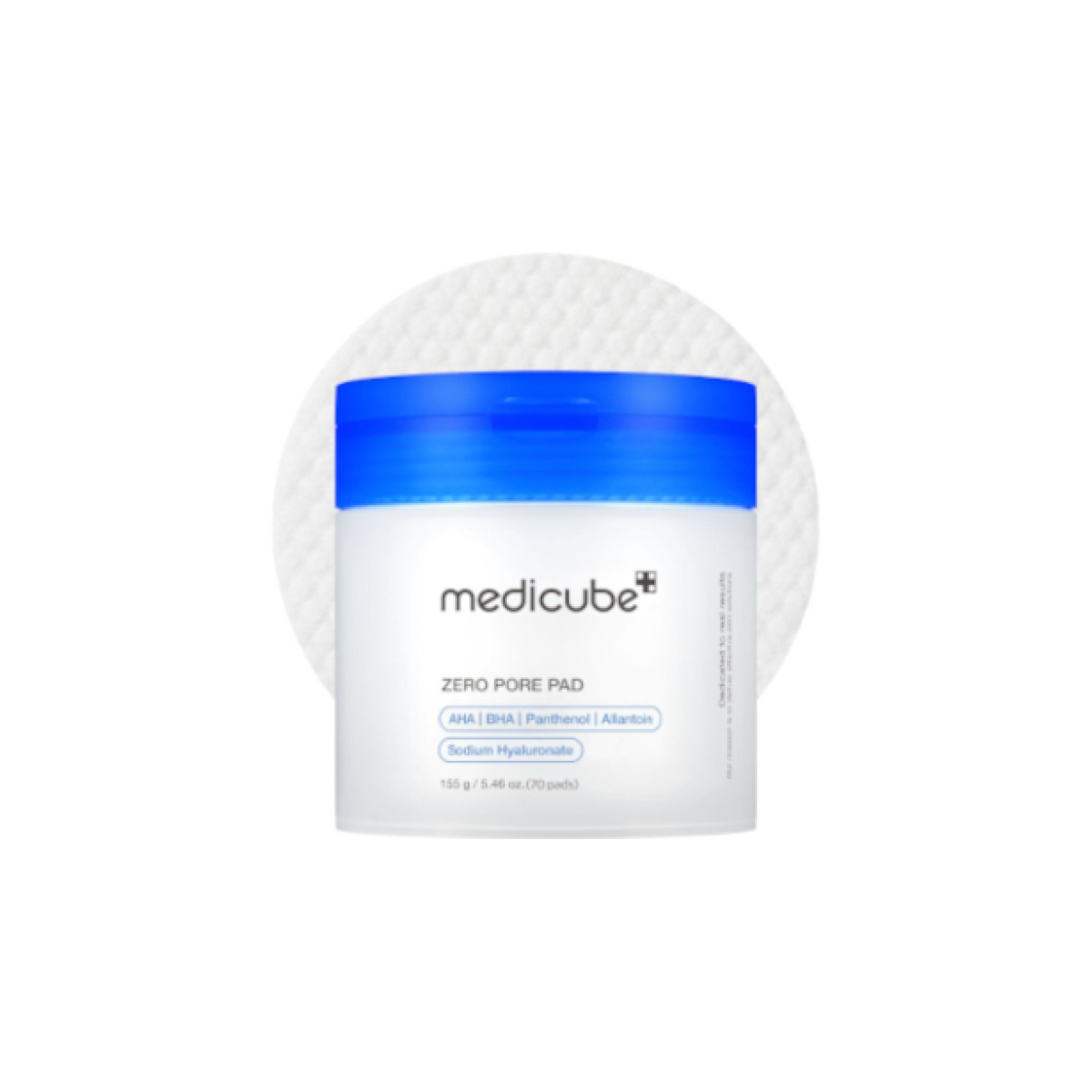 MEDICUBE - DISCOS DE ALGODÓN CON TÓNICO ZERO PORE PAD 2.0