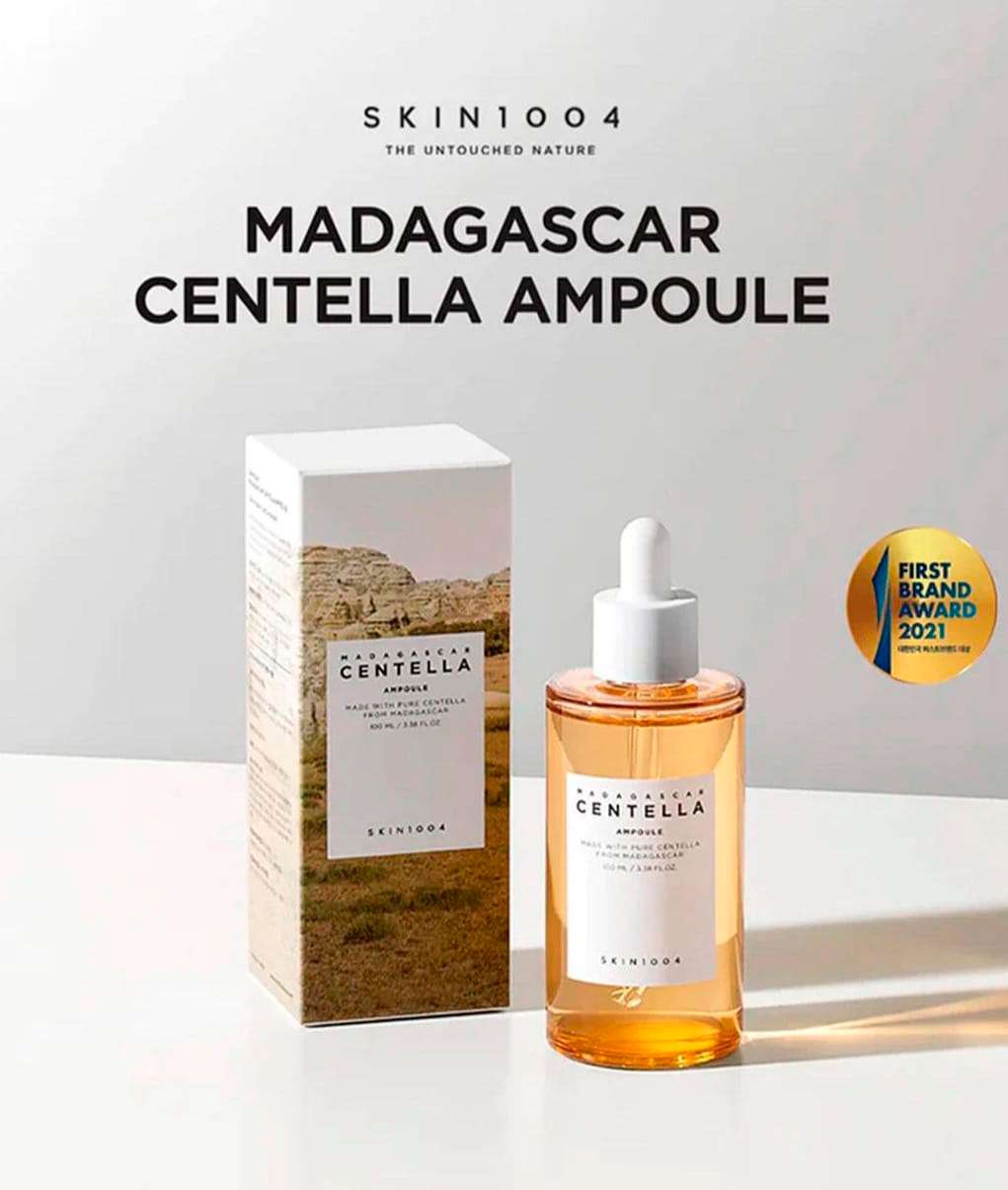 SKIN 1004 - AMPOLLA CON CENTELLA ASIATICA MADAGASCAR CENTELLA AMPOULE