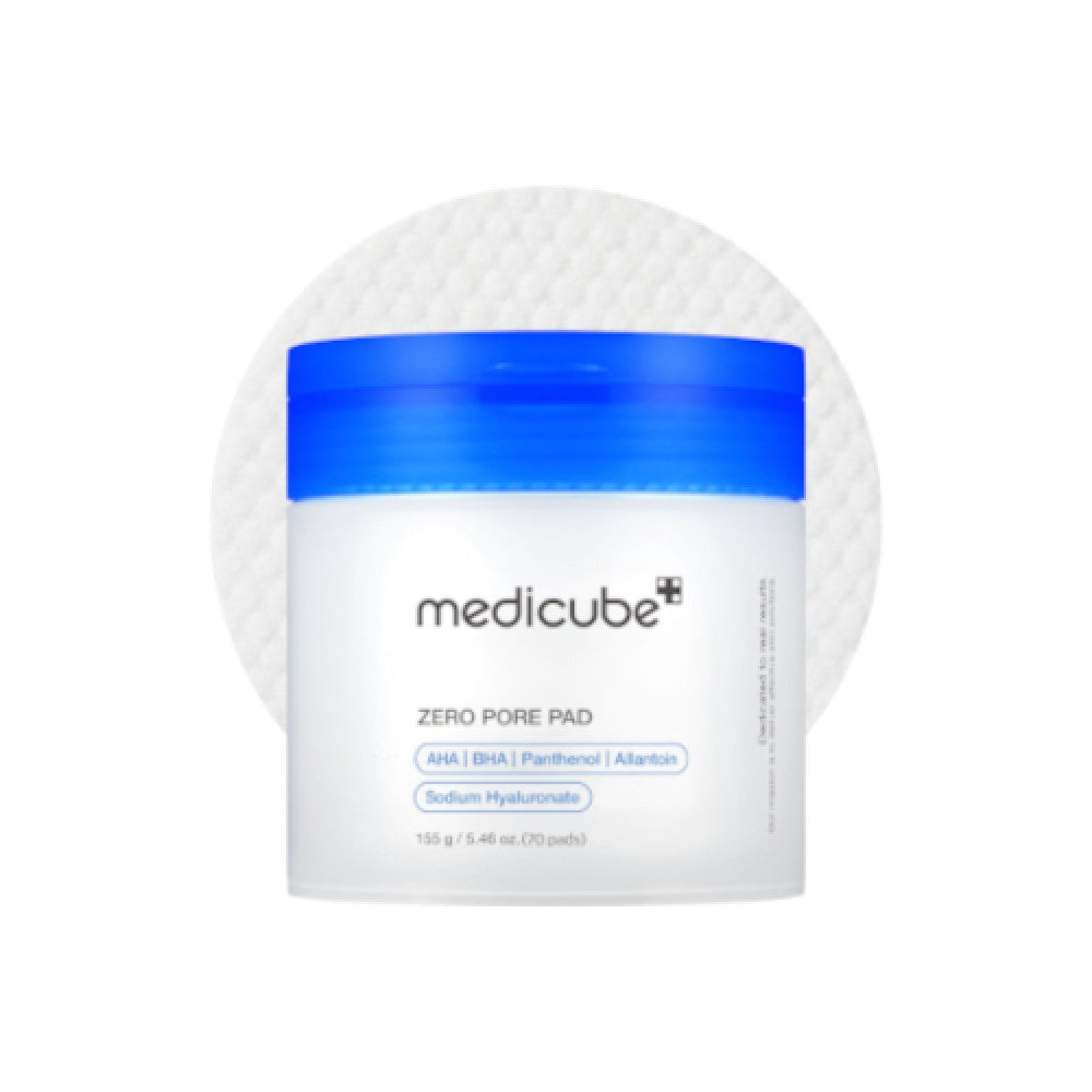 MEDICUBE - DISCOS DE ALGODÓN CON TÓNICO ZERO PORE PAD 2.0