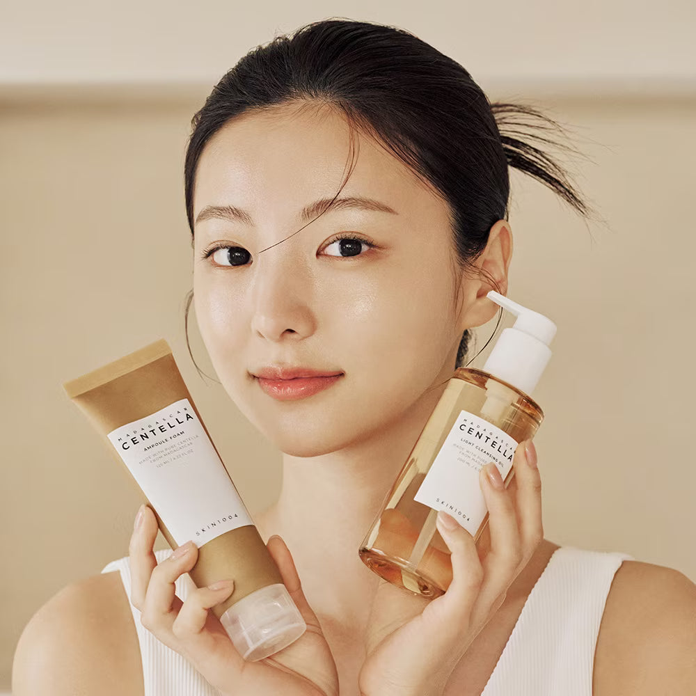 SET DE ACEITE Y ESPUMA LIMPIADORA CENTELLA SKIN1004