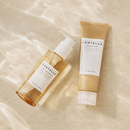 SET DE ACEITE Y ESPUMA LIMPIADORA CENTELLA SKIN1004