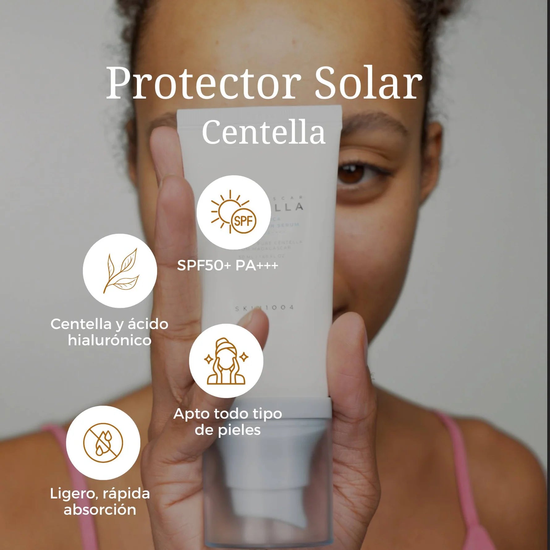 SKIN 1004 - PROTECTOR SOLAR MADAGASCAR CENTELLA HYALU-CICA SERUM